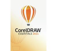 Corel Coreldraw Essentials 2021 Éditeur Graphique Complète 1 Licence(S)
