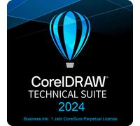 CorelDRAW Technical Suite 2024 Business inkl. 1 Jahr CorelSure Perpetual License ab 251 User 2 Ans