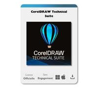 Coreldraw Technical Suite 2025 - Licence Officielle | Activation À Vie | Windows/Mac | Version Téléchargement