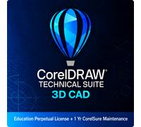 CorelDRAW Technical Suite 2026 3D CAD Education Perpetual License + 1 Yr CorelSure Maintenance 51 - 250 Utilisateur(s) 1 An