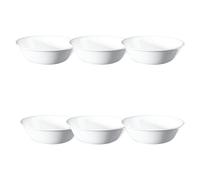 Corelle 6 Piece Winter Frost White Bowls Set (18 oz) by CORELLE