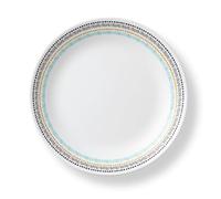 CORELLE Assiette plate Paloma 21,6 cm | Vaisselle de qualité supérieure en verre Vitrelle™ triple pressé unique | Passe au four jusqu'à 175 °C | Passe au micro-ondes | Passe au congélateur et au