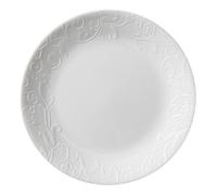 CORELLE Bella Faenza Assiette plate de 21,6 cm | Vaisselle de qualité supérieure en verre Vitrelle triple pressé unique | Passe au four jusqu'à 175 °C | Passe au micro-ondes | Passe au congélateur et