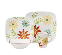 Corelle Happy Days Service de Table carré 16 pièces