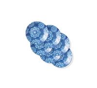 Corelle Lot de 6 assiettes à apéritif résistantes aux éclats, Lisbonne Terrace