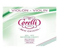 Savarez Jeu de cordes violon Corelli Crystal avec boule Medium 700MB