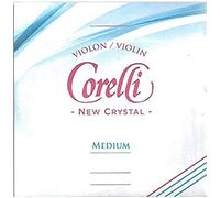 Corelli Cordes Violon Crystal Mi Acier avec boule Forte 721F