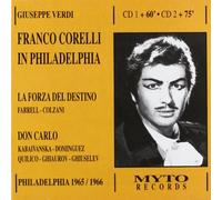 Corelli, Franco - Franco Corelli A Philadelphie