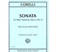 Corelli - Sonata "La Follia" Variations, Opus 5, No. 12 for Cello and Piano. Patrick Jee and Nanae Iwata by International