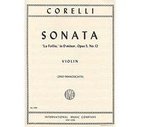 CORELLI - Sonata Op.5 nº 12 "La Follia" para Violin y Piano (Francescatti)
