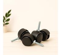Coreme Kit 4 roulettes pour lit Pliant