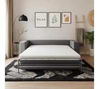 Coreme Matelas Ergolattex pour canapé Convertible - 190 x 140 x 14