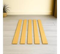 Coreme Pack 5 Lattes - Lattes de 660 x 53 mm - Multiplis Hêtre, Kit Réparation Lit, Compatible Sommier, Clic-Clac et BZ