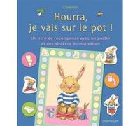 Corentin Hourra, je vais sur le pot! (avec poster et stickers de motivation)