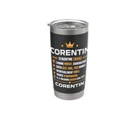corentin personnalisé humour Définition Prénom corentin Gobelet isotherme en acier inoxydable double paroi