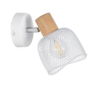 COREP Spot Ottawa - Métal - 1 L - E14-25 W - Blanc