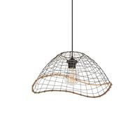 Corep Suspension bambou et métal anthracite LANKA PM D41cm.