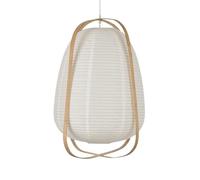 Corep Suspension papier et bambou blanc AKEMI D36cm.