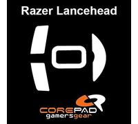 Corepad Skatez Pro 115 pieds de souris de remplacement compatible avec Razer Lancehead Wireless / Lancehead Wireless 2019
