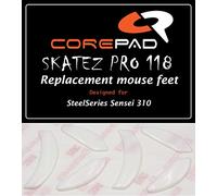 Corepad Skatez Pro 118 pieds de souris de remplacement compatible avec SteelSeries Sensei 310