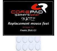 Corepad Skatez Pro 126 Pieds de Souris de Remplacement Compatible avec Fnatic Flick G1