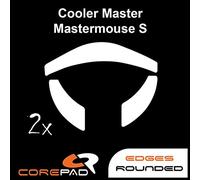 Corepad Skatez Pro 141 Pieds de Souris de Remplacement Compatible avec Cooler Master CM MasterMouse S