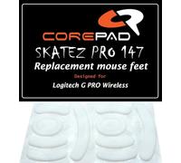 Corepad Skatez Pro 147 Pieds de Souris de Remplacement Compatible avec Logitech G Pro Wireless GPW