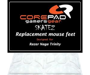 Corepad Skatez Pro 150 Pieds de Souris de Remplacement Compatible avec Razer Naga Trinity