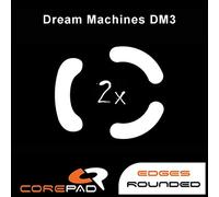 Corepad Skatez Pro 17 Pieds de Souris de Remplacement Compatible avec Dream Machines DM3 Mini