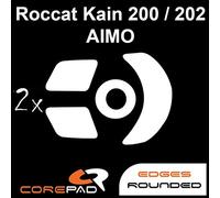 Corepad Skatez Pro 179 Pieds de Souris de Remplacement Compatible avec Roccat Kain AIMO 200 / Kain AIMO 202