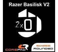 Corepad Skatez Pro 183 Pieds de Souris de Remplacement Compatible avec Razer Basilisk V2