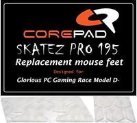 Corepad Skatez Pro 195 Pieds de Souris de Remplacement Compatible avec Glorious PC Gaming Race Model D- Minus