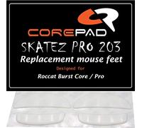 Corepad Skatez Pro 203 Pieds de Souris de Remplacement Compatible avec Roccat Burst Core/Burst Pro