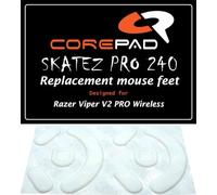Corepad Skatez Pro 240 Pieds de Souris de Remplacement Compatibles avec Razer Viper V2 Pro Wireless