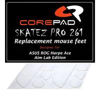 Corepad Skatez Pro 261 Pieds de Souris de Remplacement Compatibles avec ASUS ROG Harpe Ace/ASUS ROG Harpe Ace Aim Lab Edition