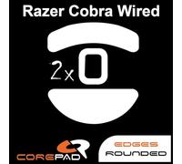 Corepad Skatez Pro 275 Pieds de Souris de Remplacement Compatibles avec Razer Cobra Wired