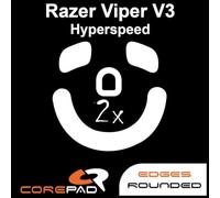 Corepad Skatez Pro 283 Pieds de Souris de Remplacement Compatibles avec Razer Viper V3 HyperSpeed Wireless