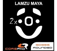 Corepad Skatez Pro 284 Pieds de Souris de Remplacement Compatibles avec Lamzu Maya & Lamzu Maya 4K