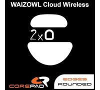 Corepad Skatez Pro 292 Pieds de Souris de Remplacement Compatibles avec Waizowl Cloud Wireless