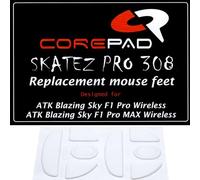 Corepad Skatez Pro 308 Pieds de Souris de Remplacement Compatibles avec ATK VXE Blazing Sky F1 Pro/Pro Max Wireless