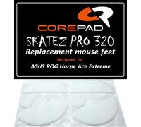 Corepad Skatez Pro 320 Pieds de Souris de Remplacement Compatibles avec ASUS ROG Harpe Ace Extreme
