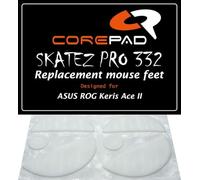 Corepad Skatez Pro 332 Pieds de Souris de Remplacement Compatibles avec ASUS ROG Keris Ace II