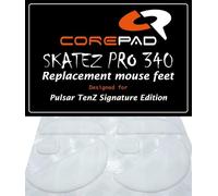 Corepad Skatez Pro 340 Pieds de Souris de Remplacement Compatibles avec Pulsar TenZ Signature Edition