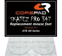 Corepad Skatez Pro 347 Pieds de Souris de Remplacement Compatibles avec ATK A9 / SE/Plus/Pro/Pro Max/Ultra