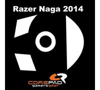 Corepad Skatez Pro 90 Pieds de Souris de Remplacement Compatible avec Razer Naga 2014 / Naga Chroma