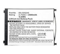 CoreParts Batterie de rechange 9,25 Wh Li-ion 3,7 V 2500 mAh Noir pour CipherLAB, MBXPOS-BA0459