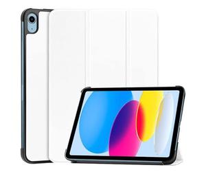 CoreParts Coque Rigide à Trois Volets - Blanc pour Apple iPad, TABX-IP10-COVER6