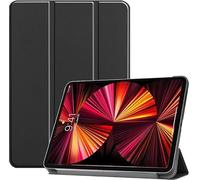 CoreParts Cover for iPad Pro 11 1,2,3 Gen. 2018-2021 for iPad Pro, W126439167 (Gen. 2018-2021 for iPad Pro 11inch 1/2/3 Gen (2018-2021) Tri-Fold Caster Hard Shell Cover with Auto Wake)