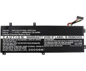 CoreParts Laptop Battery, 52Wh Li-Pol 11.4V 4600mAh, Black, NCC3D, NCC3D (11.4V 4600mAh, Black, NCC3D for HP Precision 15 5510, XPS 15 9550)
