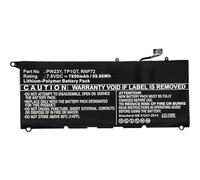 Batterie d'ordinateur portable - MICRO BATTERY - Dell XPS 13 9360 - 59.66Wh - 7.6V - Noir